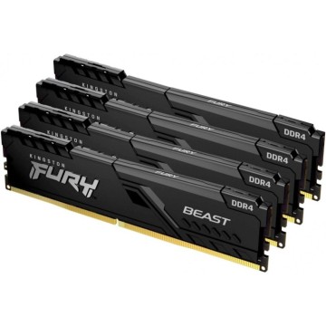 Оперативная память 64 Gb 3200 MHz Kingston FURY Beast Black (KF432C16BBK4/64)