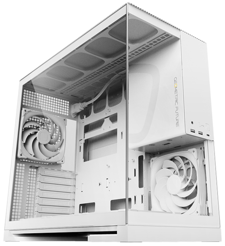 Компьютерный корпус Geometric Future Model 5 ARGB White with fans (1AM5WKWT01100)