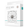 Вентилятор для корпуса Deepcool FT12 WH LED White