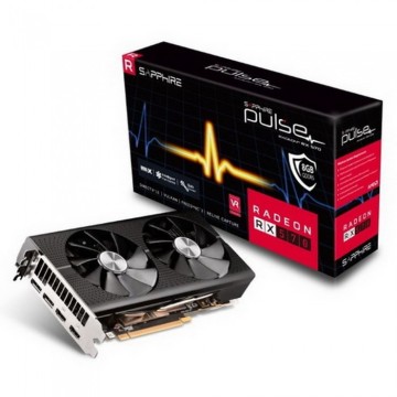 Видеокарта Sapphire (11266-75-20G) AMD ATI Radeon Pulse RX570 1284Mhz PCI-E 4.0 8192Mb 7000Mhz 256bit 2xHDMI 2xDisplayPort