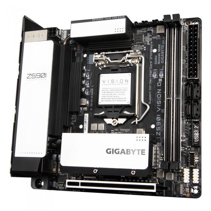 Материнская плата GIGABYTE Z590I VISION D (rev. 1.0)