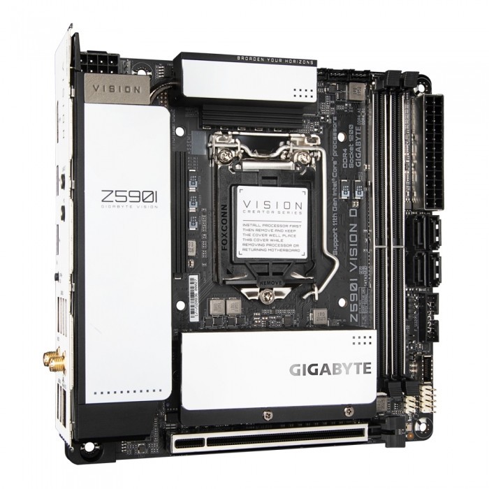 Материнская плата GIGABYTE Z590I VISION D (rev. 1.0)
