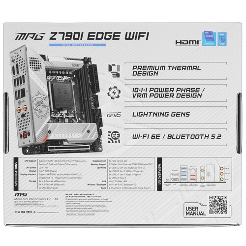 Материнская плата MSI MPG Z790I EDGE WIFI