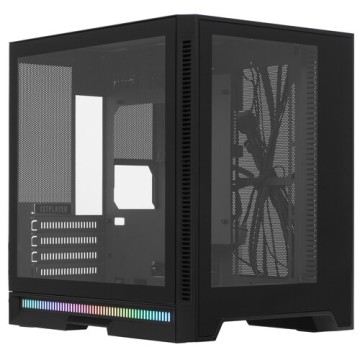 Компьютерный корпус 1STPLAYER STEAM PUNK SP6 TG Black (SP6-G-BK)