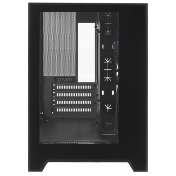 Компьютерный корпус 1STPLAYER STEAM PUNK SP6 TG Black (SP6-G-BK)