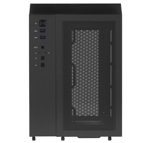 Компьютерный корпус 1STPLAYER STEAM PUNK SP6 TG Black (SP6-G-BK)