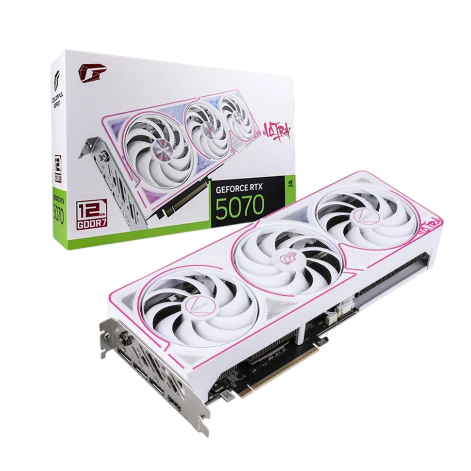 Видеокарта Colorful (RTX 5070 Ultra W OC 12GB-V) GeForce RTX 5070 12GB ULTRA W 12GB-V OC