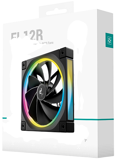 Комплект вентиляторов для корпуса Deepcool FL12R-3 IN 1 Reverse ARGB Black BOX