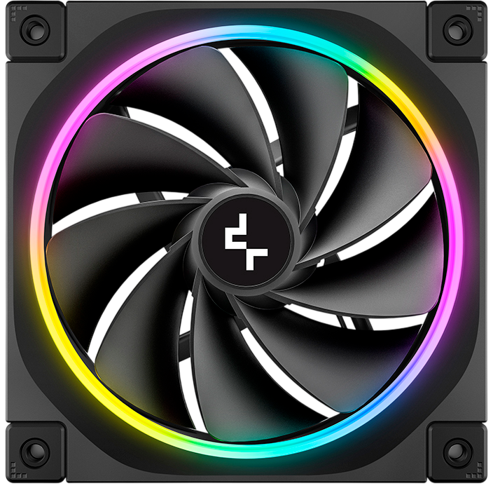 Комплект вентиляторов для корпуса Deepcool FL12R-3 IN 1 Reverse ARGB Black BOX