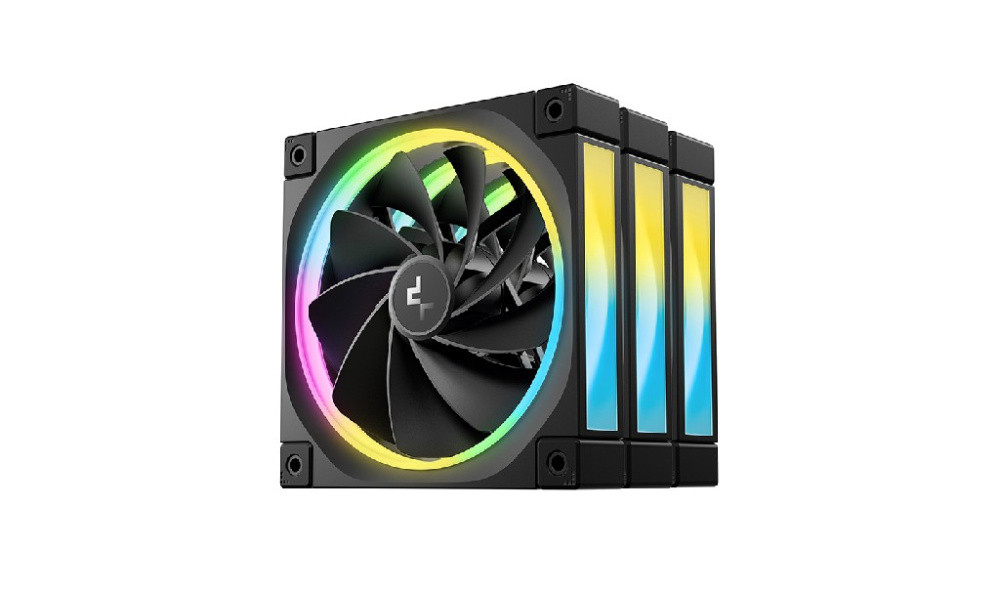Комплект вентиляторов для корпуса Deepcool FL12R-3 IN 1 Reverse ARGB Black BOX
