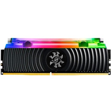 Оперативная память 8 Gb 3200 MHz ADATA SPECTRIX D80 RGB Black (AX4U320038G16A-SB80)
