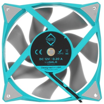 Комплект вентиляторов для корпуса Iceberg Thermal IceGALE Teal 500 IceGALE120mmTEAL3P PWM