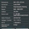 Комплект вентиляторов для корпуса Iceberg Thermal IceGALE Teal 500 IceGALE120mmTEAL3P PWM