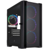 Компьютерный корпус 1STPLAYER TRILOBITE T4-G GLASS ARGB Black (T4-G-BK-4FS7)