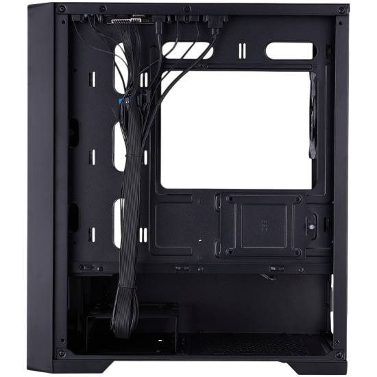Компьютерный корпус 1STPLAYER TRILOBITE T4-G GLASS ARGB Black (T4-G-BK-4FS7)