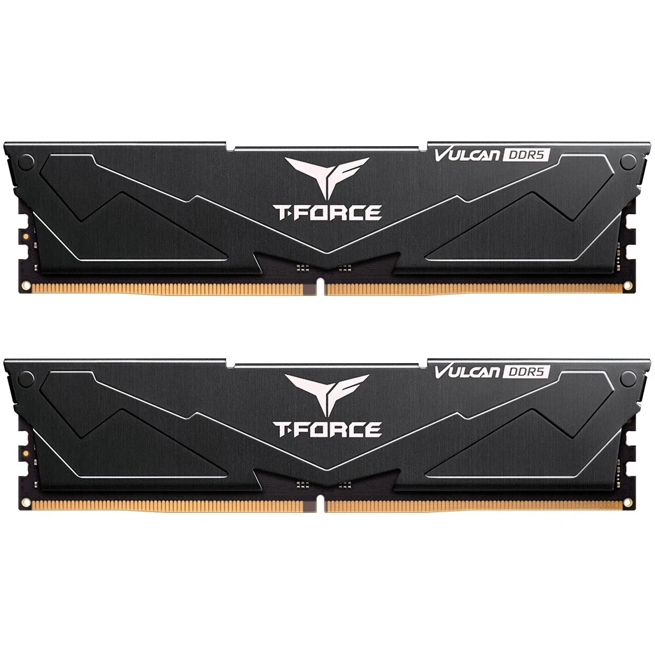 Оперативная память 64 Gb 5600 MHz Team Group T-FORCE Vulcan Black (FLBD564G5600HC38JDC01)