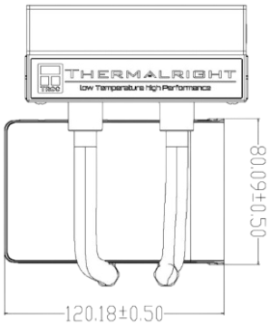 Система жидкостного охлаждения для процессора Thermalright Wonder Vision 360 Turbo ARGB Black (TRWV360TAB)