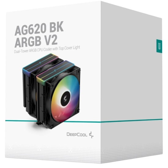 Кулер для процессора Deepcool AG620 BK ARGB V2 Black