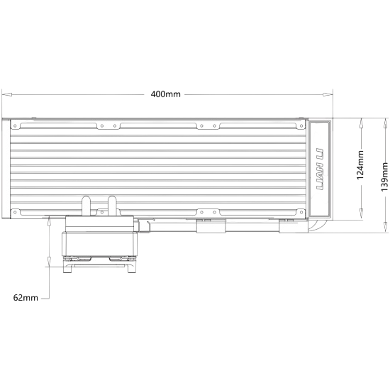 Система жидкостного охлаждения для процессора Lian Li HydroShift II LCD-S 360CL LCD ARGB White (GHS2LCDS36CW) (G89.GHS2LCDS36CW.R0)