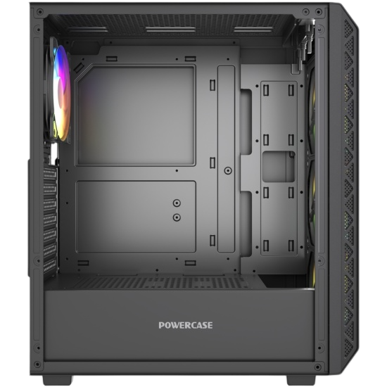 Компьютерный корпус Powercase Mistral S4B TG ARGB Black (CMSB-A4)