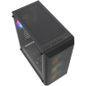 Компьютерный корпус Powercase Mistral S4B TG ARGB Black (CMSB-A4)