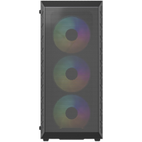 Компьютерный корпус Powercase Mistral S4B TG ARGB Black (CMSB-A4)