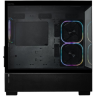 Компьютерный корпус XASTRA Q500M 3ARGB-FG-C10-UC ARGB Black (Q500M-3FG12A-C10-UC)