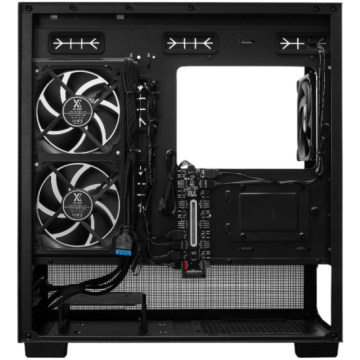 Компьютерный корпус XASTRA Q500M 3ARGB-FG-C10-UC ARGB Black (Q500M-3FG12A-C10-UC)