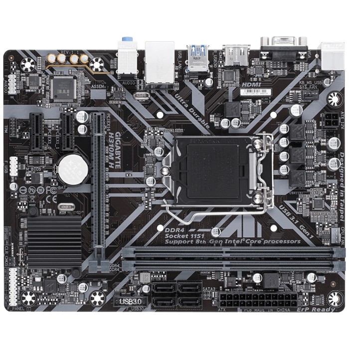 Материнская плата GIGABYTE H310M H 1.1