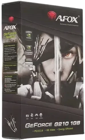 Видеокарта AFox (AF210-1024D2LG2) GeForce GT 210 1GB