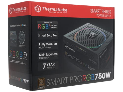 Блок питания Thermaltake 750W SMART PRO RGB (PS-SPR-0750FPCBEU-R)