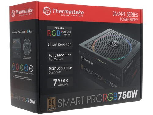 Блок питания Thermaltake 750W SMART PRO RGB PS-SPR-0750FPCBEU-R