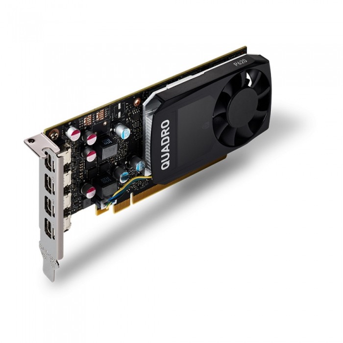 Видеокарта PNY (VCQP620DVIBLK-1) NVIDIA Quadro P620 4xMini DisplayPort 2.0