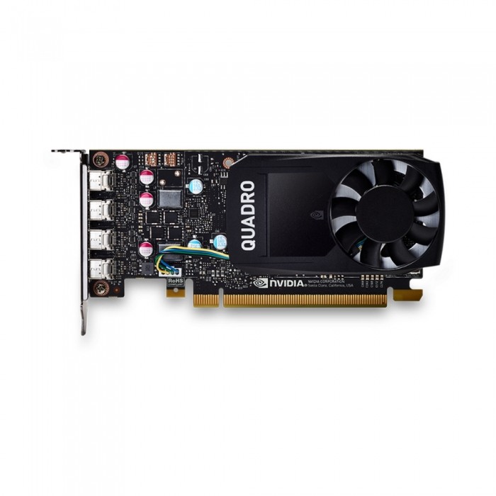 Видеокарта PNY (VCQP620DVIBLK-1) NVIDIA Quadro P620 4xMini DisplayPort 2.0