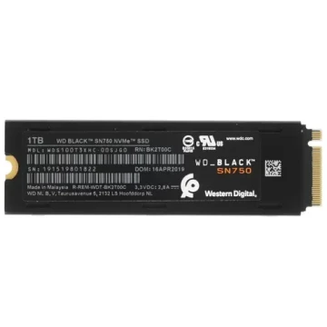 Твердотельный накопитель Western Digital 1000 Gb Black WDS100T3XHC