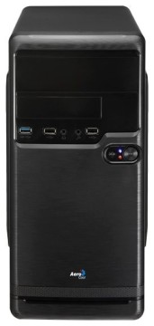 Компьютерный корпус Aerocool Qs-182 Black (4713105952926)