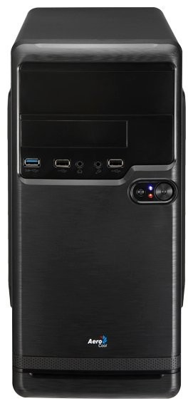 Компьютерный корпус Aerocool Qs-182 Black (4713105952926)
