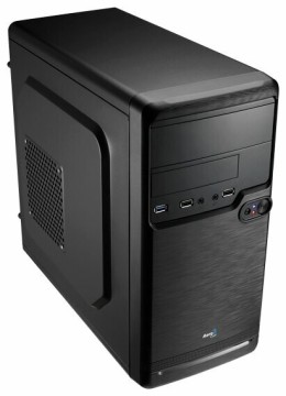 Компьютерный корпус Aerocool Qs-182 Black (4713105952926)