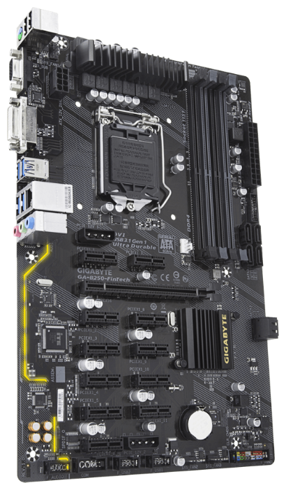 Материнская плата GIGABYTE GA-B250-FinTech