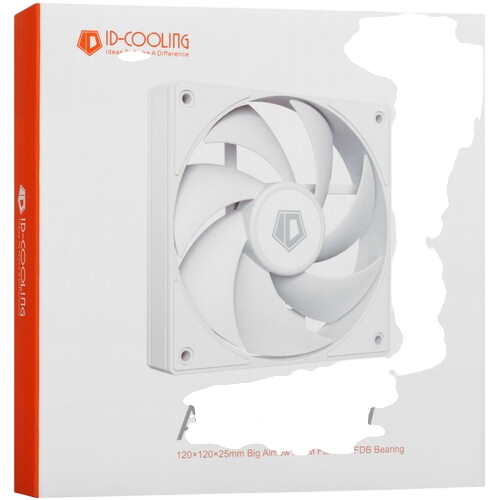 Вентилятор для корпуса ID-COOLING AF-125-W White PWM