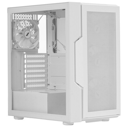Компьютерный корпус 1STPLAYER TRILOBITE T7-P RGB White (T7-P-WH-4F1-W)