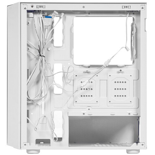 Компьютерный корпус 1STPLAYER TRILOBITE T7-P RGB White (T7-P-WH-4F1-W)