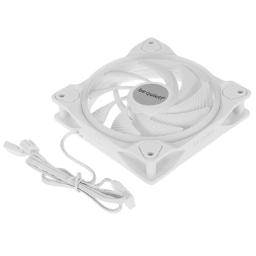 Комплект вентиляторов Be Quiet! LIGHT WINGS RGB White BL101