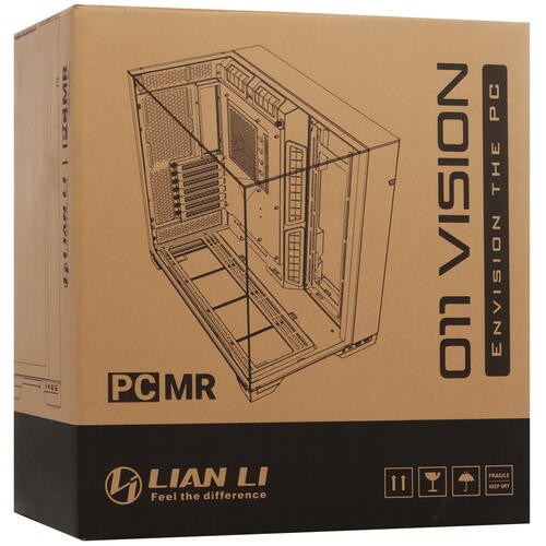Компьютерный корпус Lian Li O11 Vision TG White (G99.O11VW.R0)