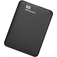 Внешний HDD Western Digital 1000 Gb ELEMENTS Black (WDBUZG0010BBK-WESN)