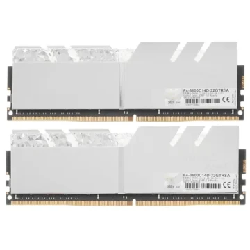 Оперативная память 32 Gb 3600 MHz G.Skill TRIDENT Z ROYAL Silver (F4-3600C14D-32GTRSA)