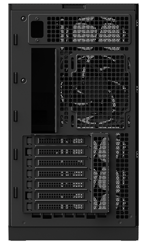 Компьютерный корпус Geometric Future Model 5 ARGB Vent Black Yellow with fans (1AM5VTBY01100)