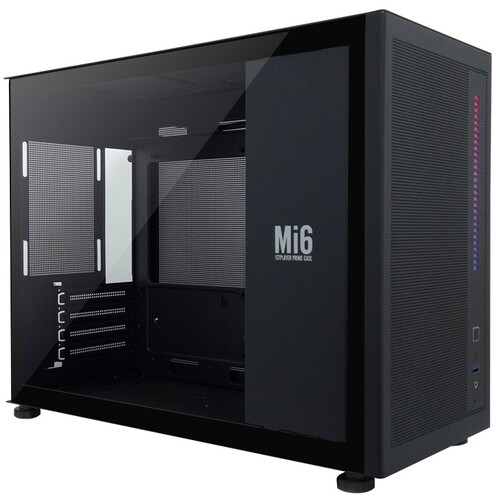Компьютерный корпус 1STPLAYER MIKU Mi6 Black (Mi6-BK)