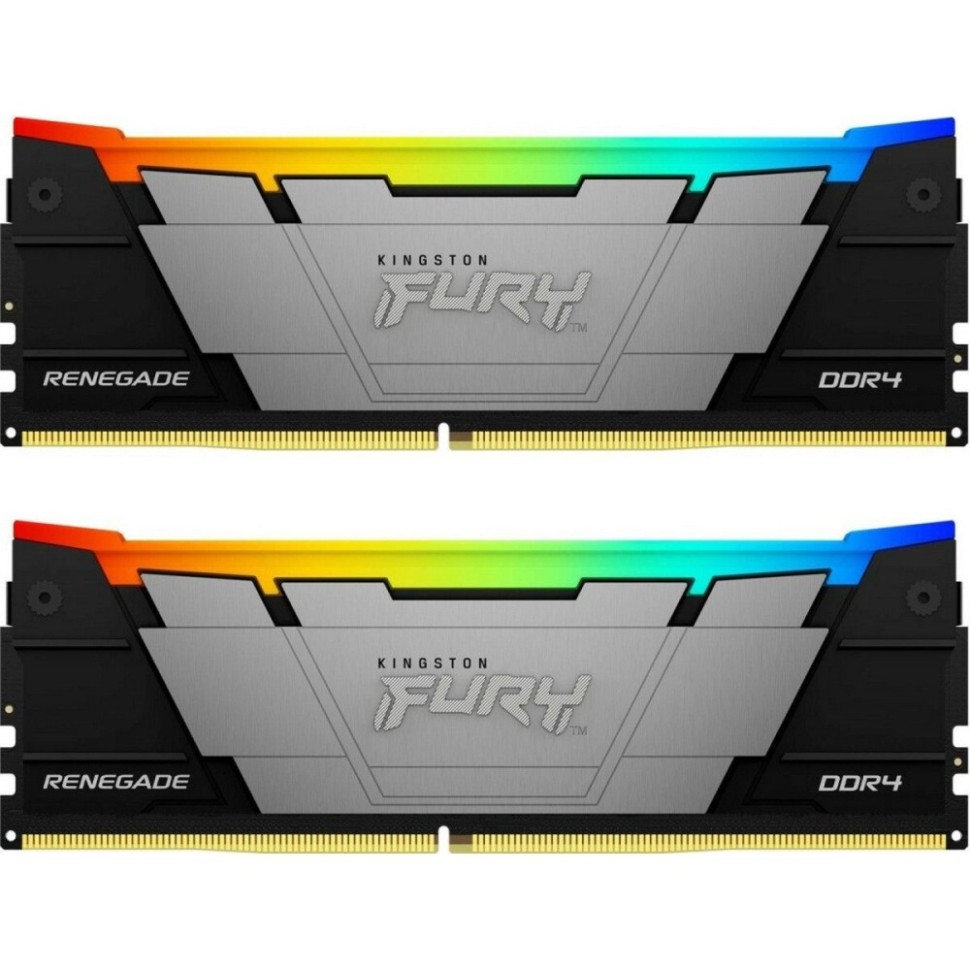 Оперативная память 16 Gb 3200 MHz Kingston FURY Renegade RGB Black (KF432C16RB2AK2/16)