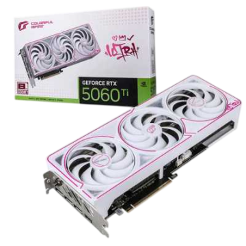 Видеокарта Colorful (RTX 5060 Ti Ultra W OC 8GB-V) GeForce RTX 5060 Ti 8Gb ULTRA W OC